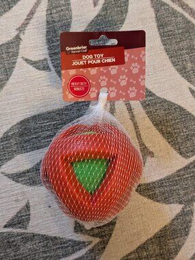 Greenbrier dog toy (ball)
